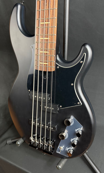 Yamaha BB735A Broad Bass 5-String Bass Guitar Translucent Matte Black w/ Gig Bag (034)