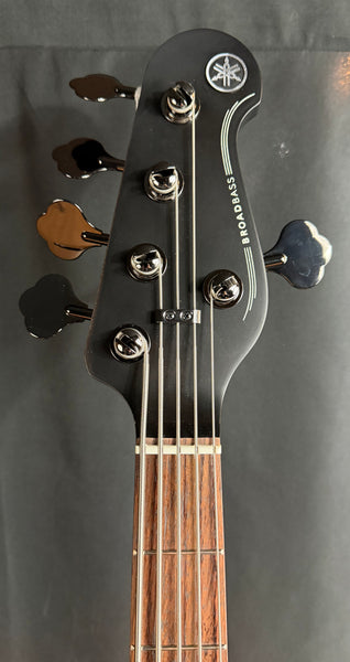 Yamaha BB735A Broad Bass 5-String Bass Guitar Translucent Matte Black w/ Gig Bag (034)