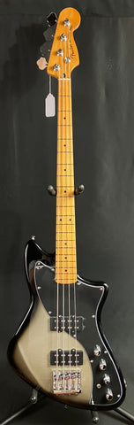 Fender Player Plus Active Meteora Bass 4-String Bass Guitar Silverburst w/ Gig Bag (111)