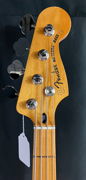 Fender Player Plus Active Meteora Bass 4-String Bass Guitar Silverburst w/ Gig Bag (111)