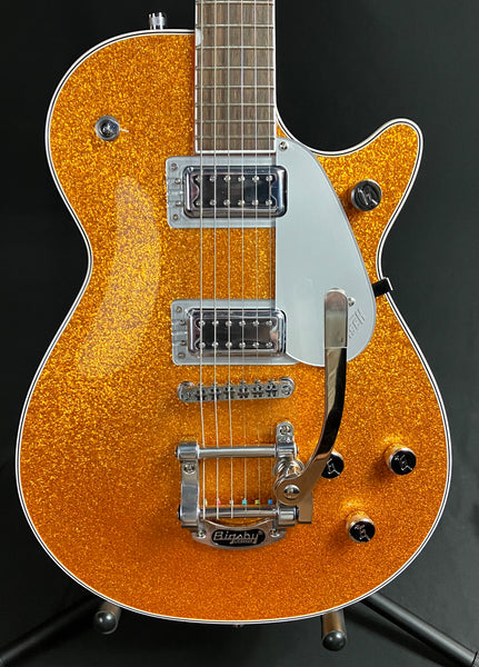 Gretsch G5230T Electromatic Sparkle Jet FT Electric Guitar Gold Sparkle Finish