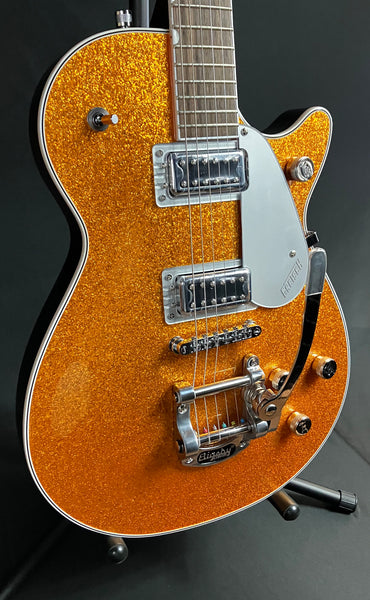 Gretsch G5230T Electromatic Sparkle Jet FT Electric Guitar Gold Sparkle Finish
