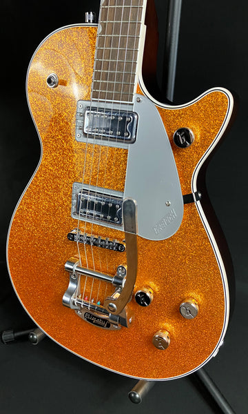 Gretsch G5230T Electromatic Sparkle Jet FT Electric Guitar Gold Sparkle Finish