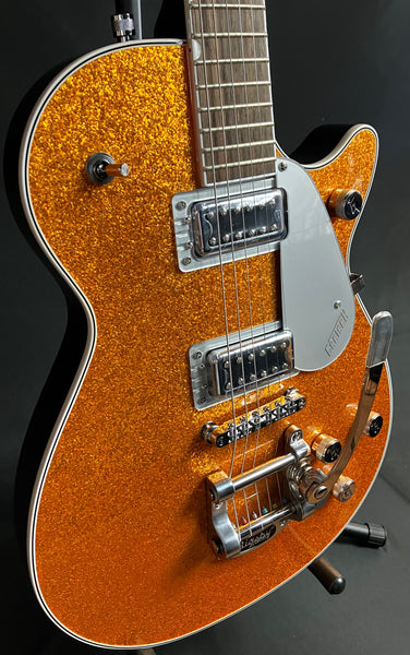 Gretsch G5230T Electromatic Sparkle Jet FT Electric Guitar Gold Sparkle Finish