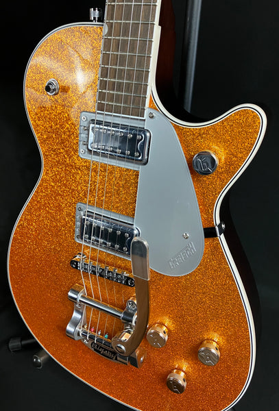 Gretsch G5230T Electromatic Sparkle Jet FT Electric Guitar Gold Sparkle Finish