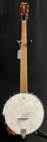 Fender PB-180E Paramount Open Back 5-String Banjo w/ Fishman Pickup (433)