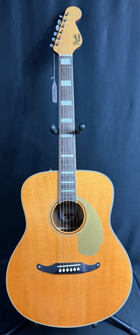 Fender Palomino Vintage Auditorium Acoustic-Electric Guitar Aged Natural w/ OHSC (458)