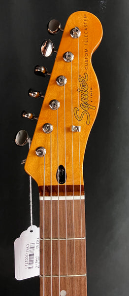 Squier Classic Vibe Custom Telecaster SH Electric Guitar Aztec Gold w/ Bigsby
