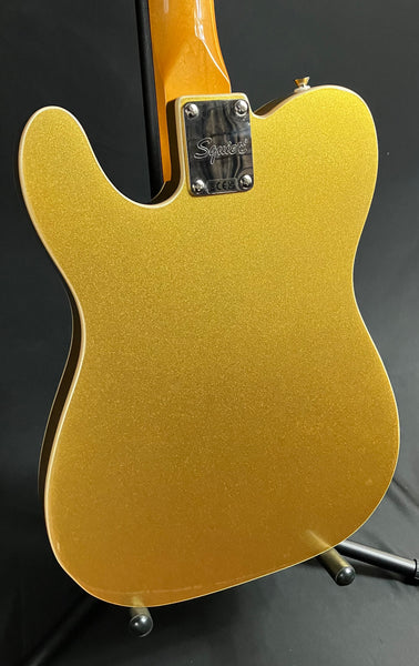 Squier Classic Vibe Custom Telecaster SH Electric Guitar Aztec Gold w/ Bigsby