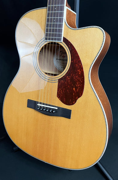 Fender PM-3CE Standard Acoustic-Electric Guitar Gloss Natural w/ OHSC