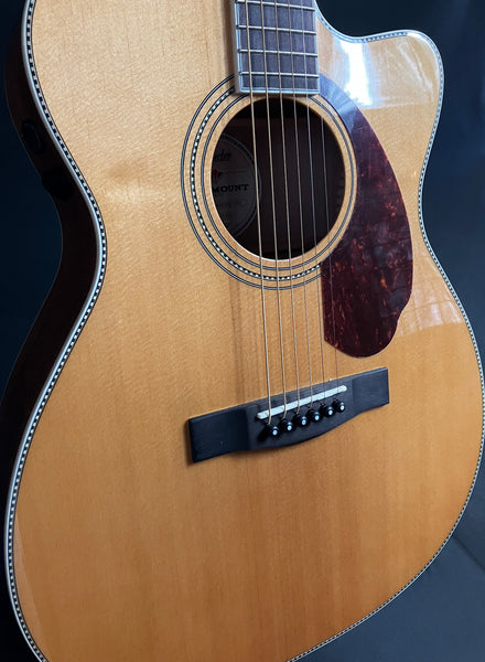 Fender PM-3CE Standard Acoustic-Electric Guitar Gloss Natural w/ OHSC