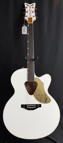 Gretsch G5022CWFE Rancher Falcon Jumbo Acoustic-Electric Guitar Gloss White