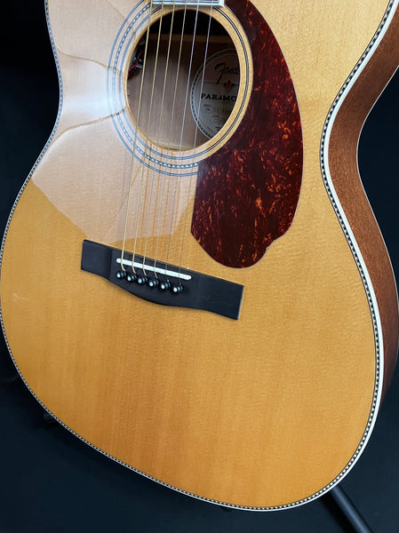 Fender PM-3CE Standard Acoustic-Electric Guitar Gloss Natural w/ OHSC