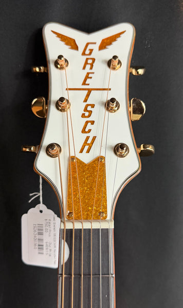 Gretsch G5022CWFE Rancher Falcon Jumbo Acoustic-Electric Guitar Gloss White