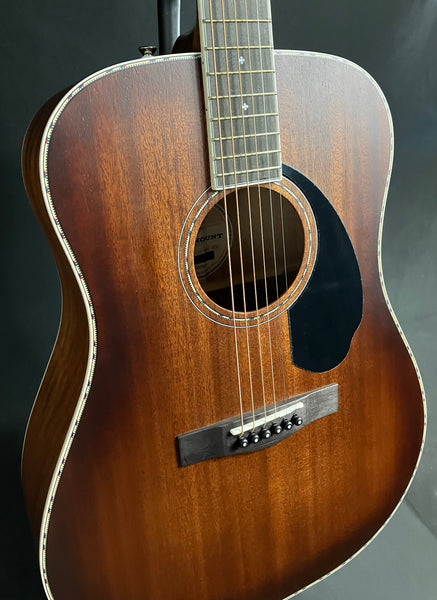 Fender PD-220E Dreadnought Acoustic-Electric Guitar Aged Cognac Burst w/ OHSC