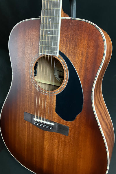 Fender PD-220E Dreadnought Acoustic-Electric Guitar Aged Cognac Burst w/ OHSC