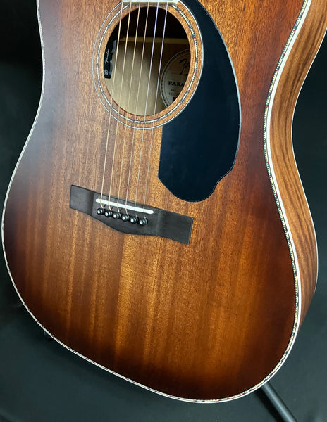 Fender PD-220E Dreadnought Acoustic-Electric Guitar Aged Cognac Burst w/ OHSC