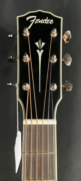 Fender PD-220E Dreadnought Acoustic-Electric Guitar Aged Cognac Burst w/ OHSC
