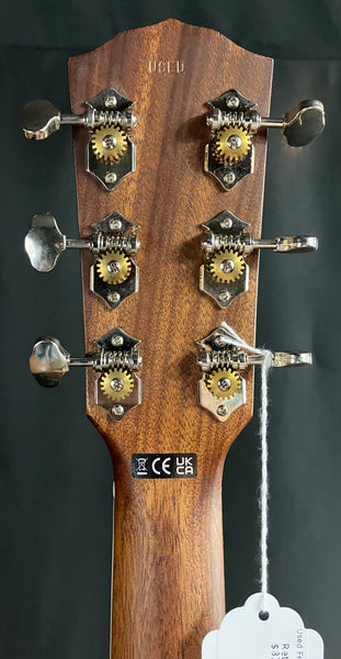 Fender PD-220E Dreadnought Acoustic-Electric Guitar Aged Cognac Burst w/ OHSC