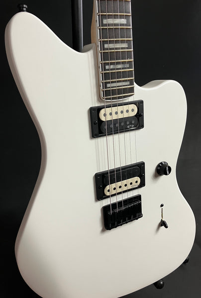 Fender Jim Root Jazzmaster V4 Electric Guitar Satin White w/ OHSC