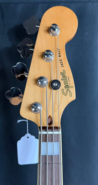 Squier Classic Vibe Late 60's Jazz Bass 4-String Bass Guitar Lake Placid Blue (689)