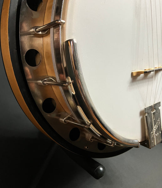 Deering Goodtime 5-String Resonator Banjo Blonde Natural Finish w/ TKL Gig Bag