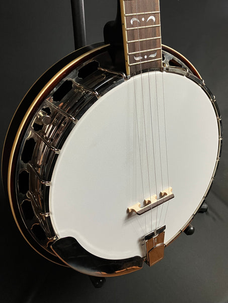 Recording King RK-R35-BR "Madison" Resonator Banjo with Bell Brass Tone Ring w/ Case