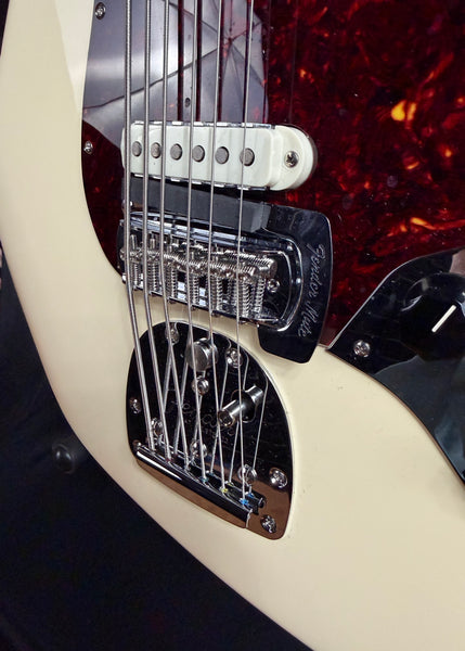 Fender Vintera III Early '60s Bass VI Electric Guitar Olympic White Finish w/ Gig Bag