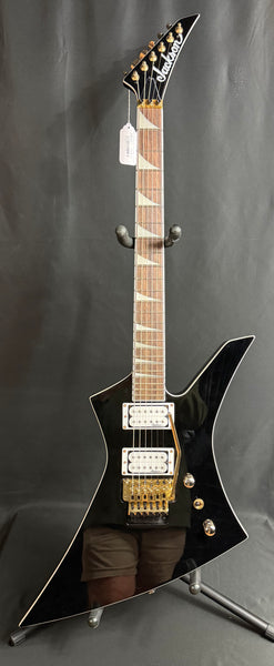 Jackson KEX Kelly X Series Electric Guitar Gloss Black Finish w/ Floyd Rose (231)