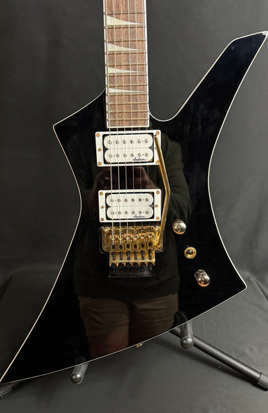 Jackson KEX Kelly X Series Electric Guitar Gloss Black Finish w/ Floyd Rose (231)