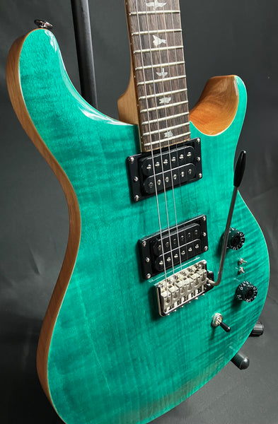 Paul Reed Smith PRS SE Custom 24-08 Electric Guitar Turquoise Finish w/ Gig Bag