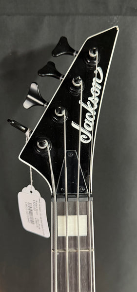 Jackson JS3Q Kelly Bird Bass 4-String Bass Guitar Transparent Blue Burst