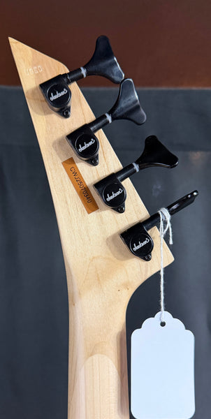 Jackson JS3Q Kelly Bird Bass 4-String Bass Guitar Transparent Blue Burst