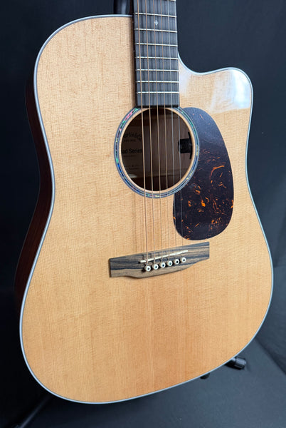 Martin DC-13E Modern Dreadnought Cutaway Acoustic-Electric Guitar Natural w/ Soft Case