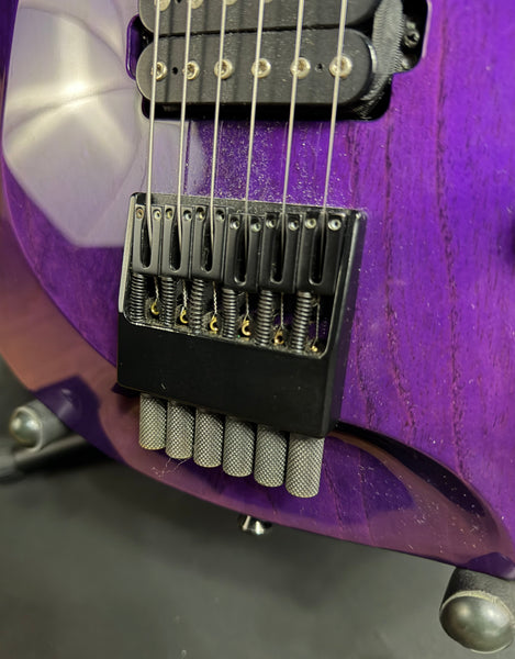 Kiesel Zeus 6 Z6 Headless 6-String Electric Guitar Transparent Purple w/ Gig Bag