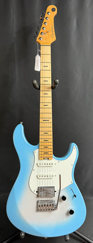Yamaha PACP12M Pacifica Professional HSS Electric Guitar Beach Blue Burst Finish w/ Case