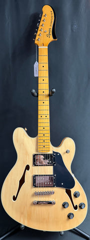 Squier Classic Vibe Starcaster Semi-Hollow Body Electric Guitar Gloss Natural (269)