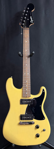 Squier Paranormal Strat-O-Sonic Electric Guitar Vintage Blonde Finish