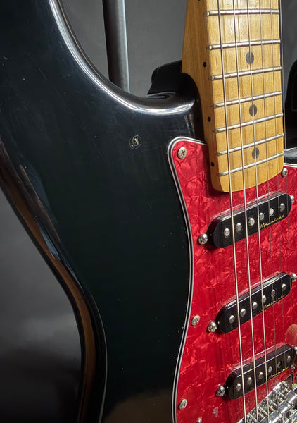 1993 Fender Standard Stratocaster Electric Guitar Gloss Black w/ Noiseless Pickups