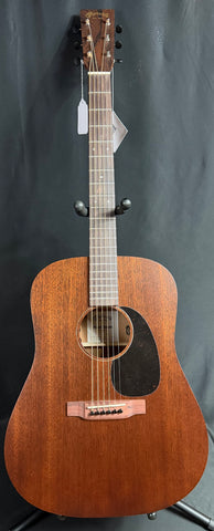 Martin D-10E Retro Sapele Dreadnought Acoustic-Electric Guitar Natural w/ Soft Case