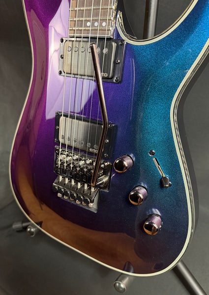 Schecter Hellraiser Hybrid C-1 FR Electric Guitar Ultra Violet Finish