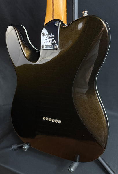 Fender American Ultra Telecaster Electric Guitar Texas Tea Finish w/ OHSC