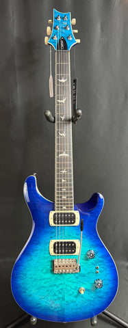PRS SE Custom 24-08 Quilt Top Electric Guitar Lake Blue w/ Gig Bag