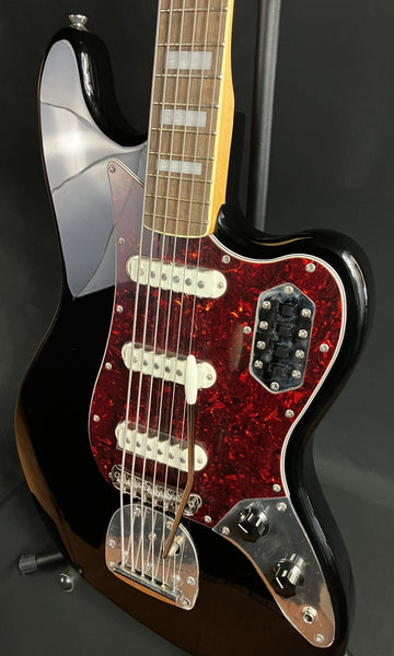 Squier Classic Vibe Bass VI Electric Guitar Gloss Black Finish