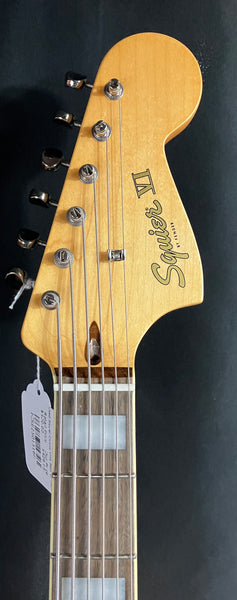 Squier Classic Vibe Bass VI Electric Guitar Gloss Black Finish