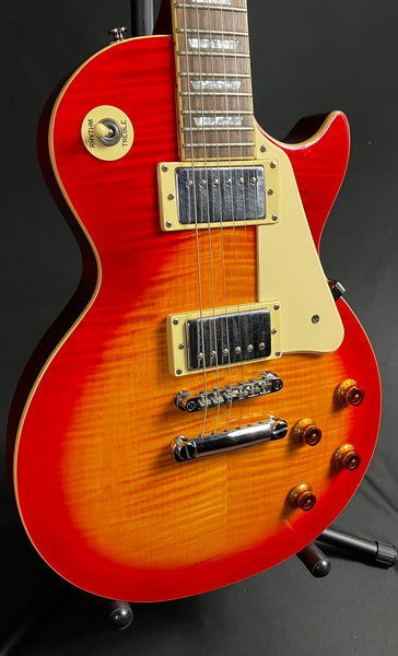 Epiphone Les Paul Standard Plus Top Electric Guitar Cherry Sunburst w/ Case