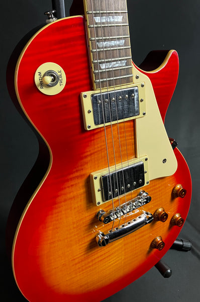 Epiphone Les Paul Standard Plus Top Electric Guitar Cherry Sunburst w/ Case