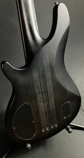 Schecter Hellraiser Extreme-4 4-String Bass Guitar See-Thru Black Satin w/ Case