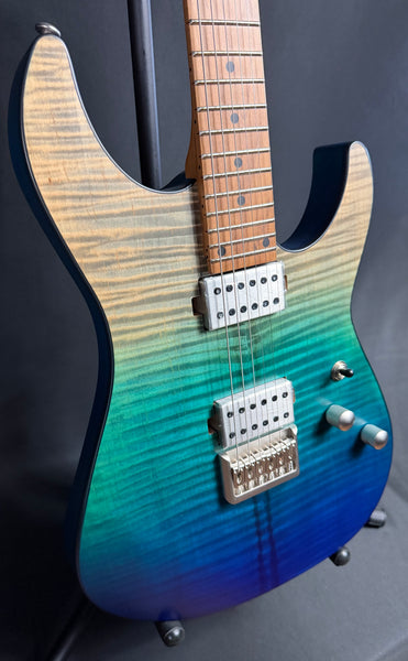 Schecter C-1 Standard Plus Electric Guitar Blue Fade Finish
