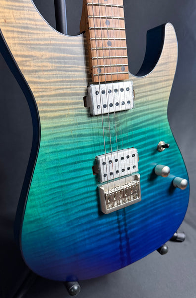 Schecter C-1 Standard Plus Electric Guitar Blue Fade Finish